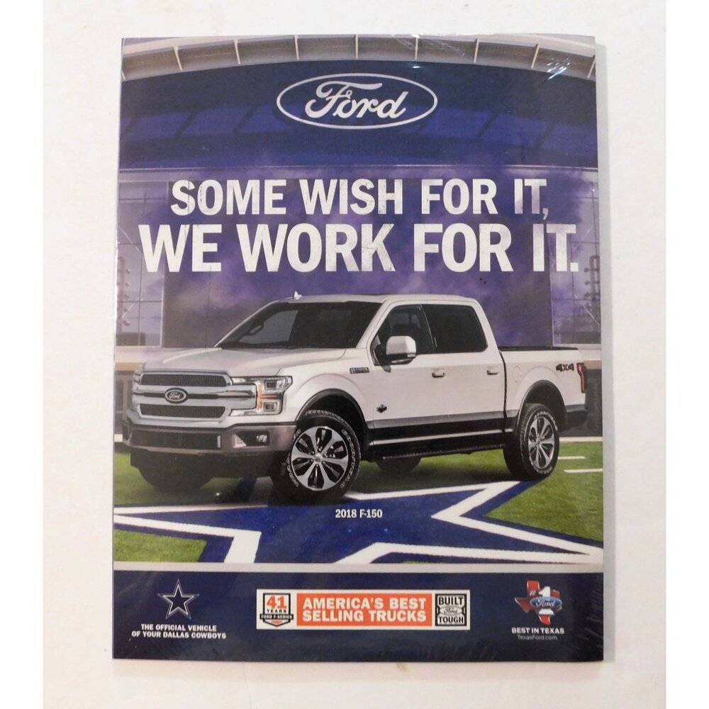 Dallas Cowboys Star Gameday Program Travis Frederick Titans 11/5/18 Sealed - Picture 3 of 3